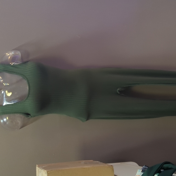 Green Jumpsuit - Picture 1 of 2